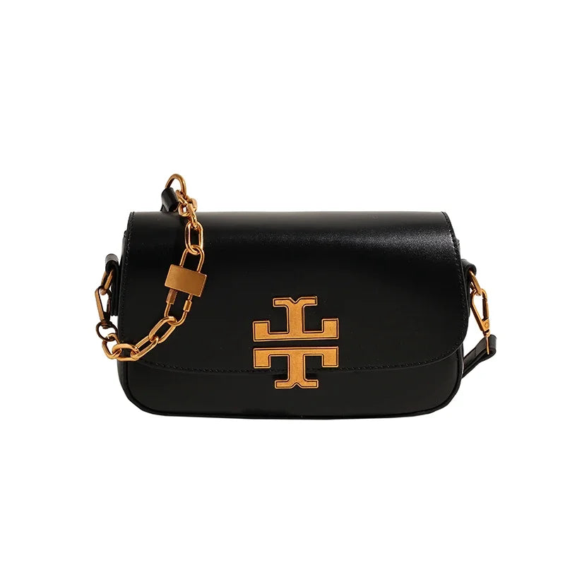 Luxury Leather Diaper Bags For Women Designer Crossbody Shoulder Purse Elegant Ladies Tote Handbag Classic Fashionable
