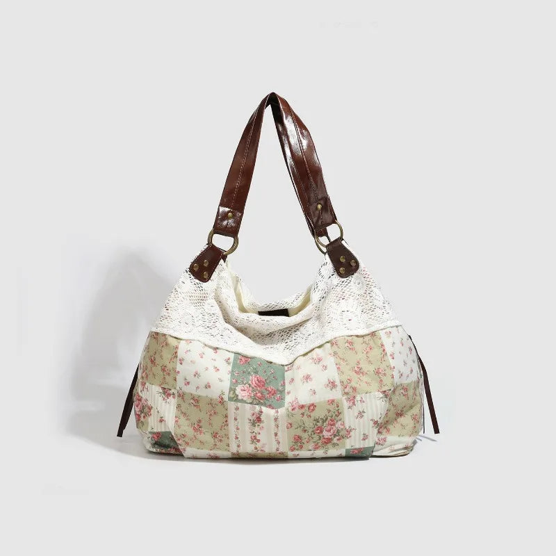 Vintage Lace Crossbody Bags for Women Shoulder Bag Versatile Purse and Handbags Designer Bags Travel Bag Сумка Женская 가방 Sac