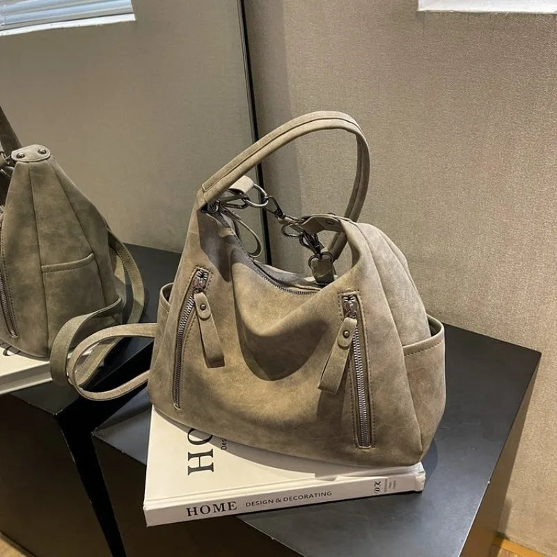 Luxury Famous Designer Classic Leather Diaper Bags For Women Elegant Minimalist Large Capacity Crossbody Bag Stylish Paris