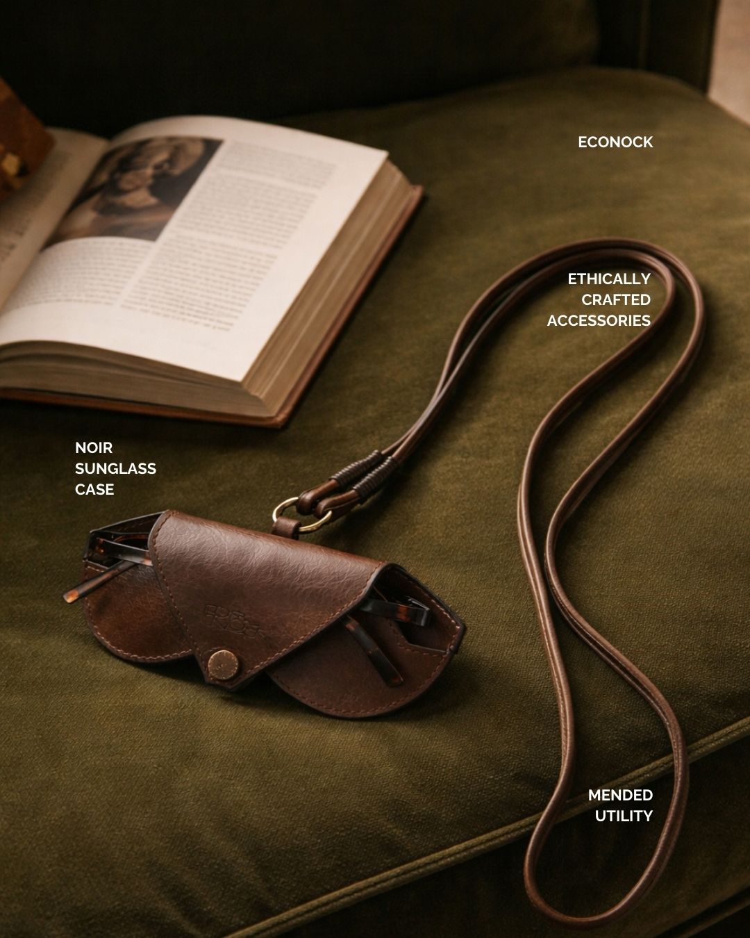 Noir Sunglass Case