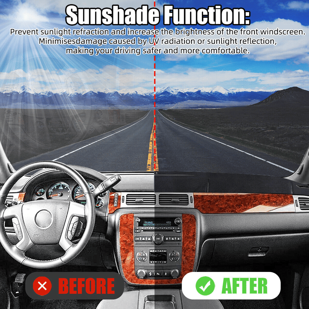 Car Dash Cover Mat Dashboard Pad for Chevy Silverado 1500 2500 Tahoe 2001-2006