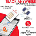 GPS SIM works for Coban GPS-408A/B with Portable Large Battery