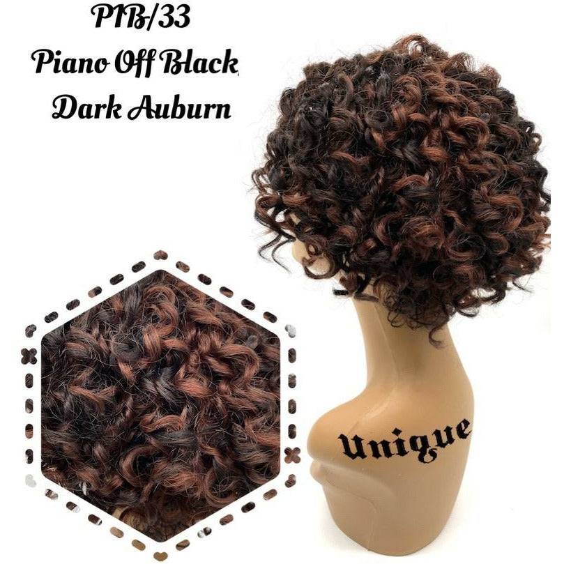 Unique's 100% Human Hair Full Wig / Style "A3"