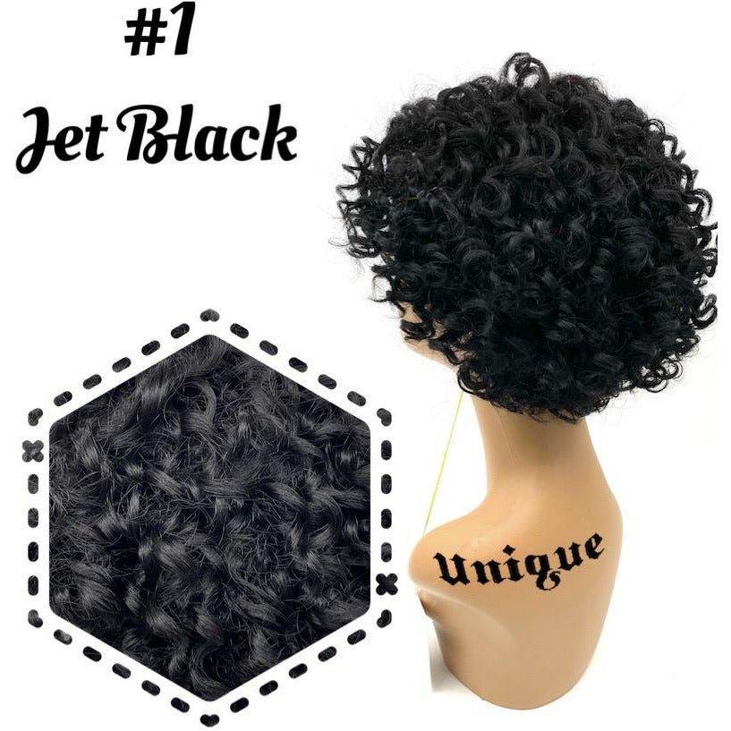 Unique's 100% Human Hair Full Wig / Style "A3"