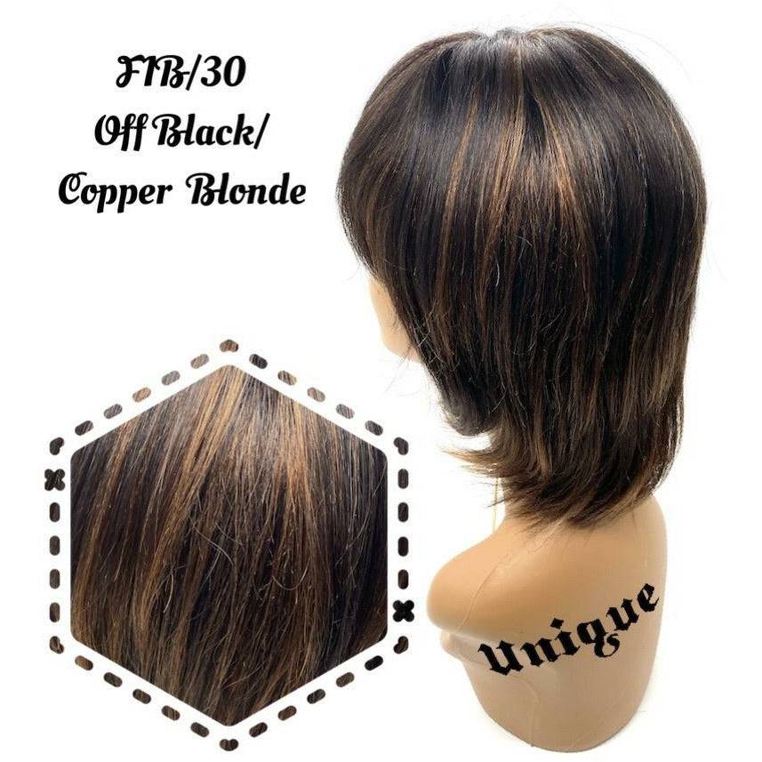 Unique's 100% Human Hair Full Wig / Style "B1"