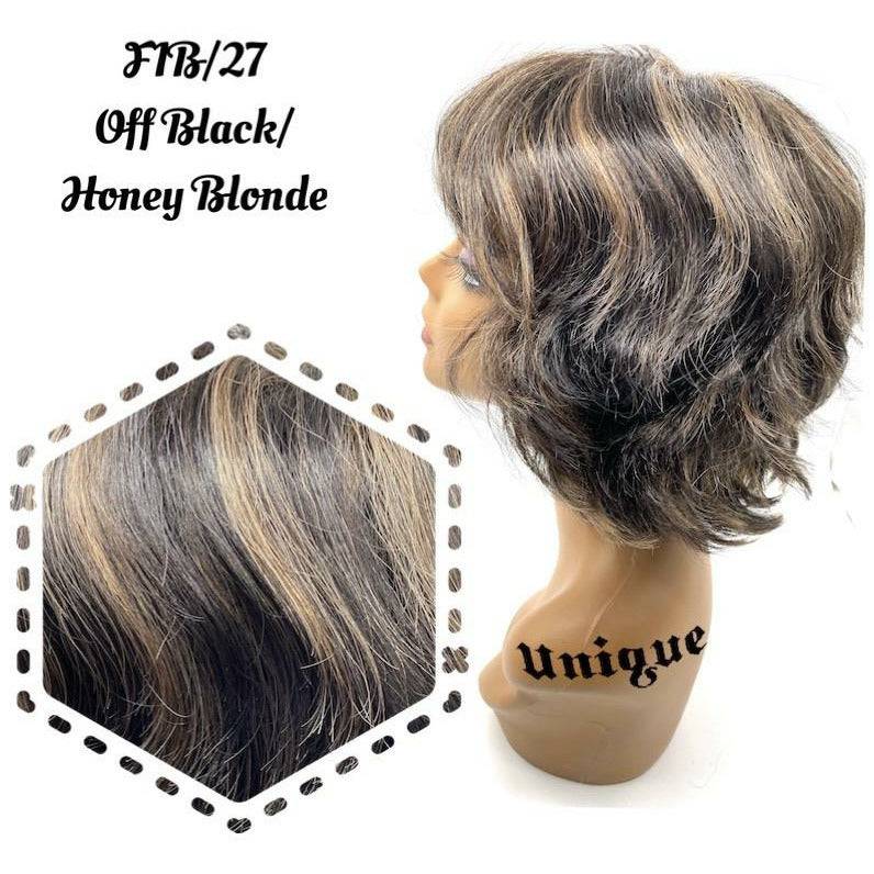 Unique's 100% Human Hair Full Wig / Style "W"